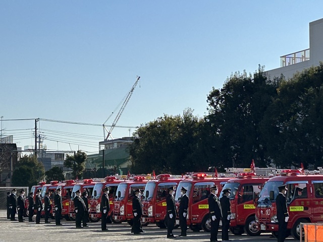 消防車の写真