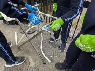 四中生職場体験 四中生職場体験