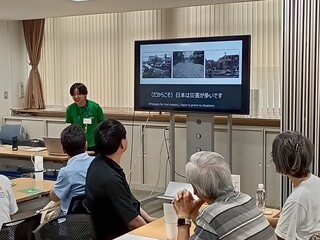 防災講座の様子